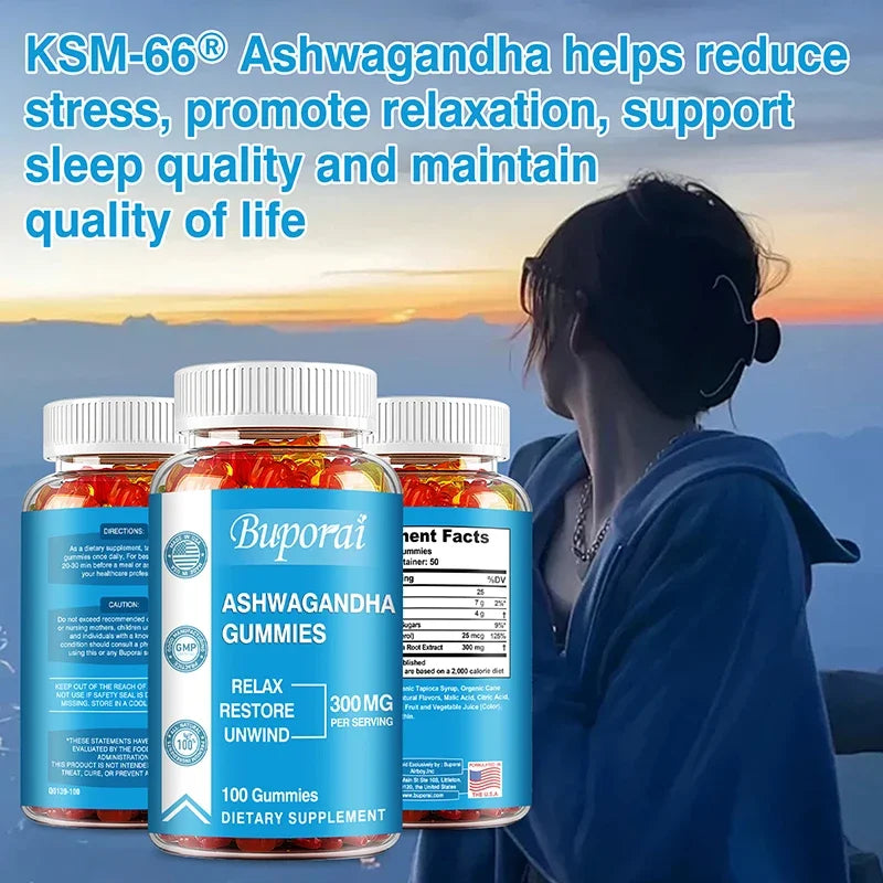 Ashwagandha Gummies: Relax-Restore-Unwind