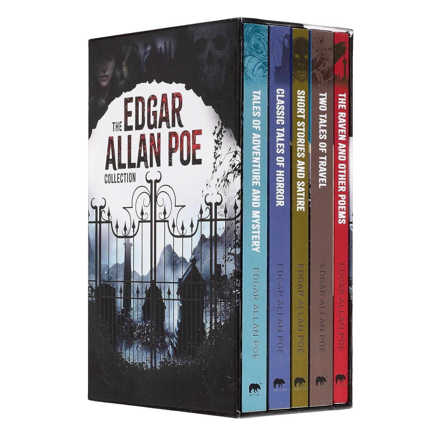 Edgar Allan Poe Collection: 5-Book Boxed Set