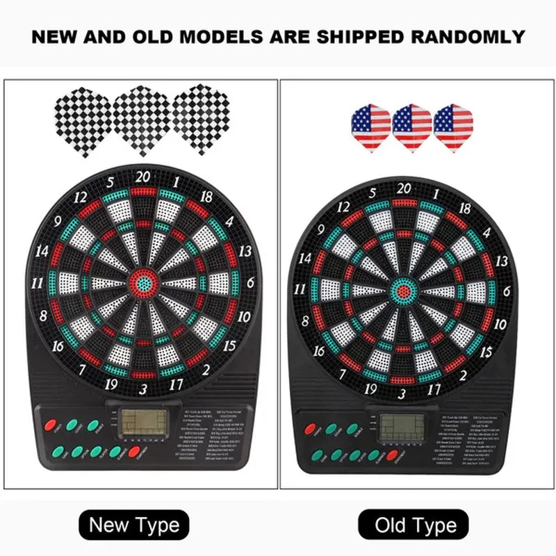 Dart-o-Matic Electronic Dartboard Home Dart Game With LCD Scorekeeping