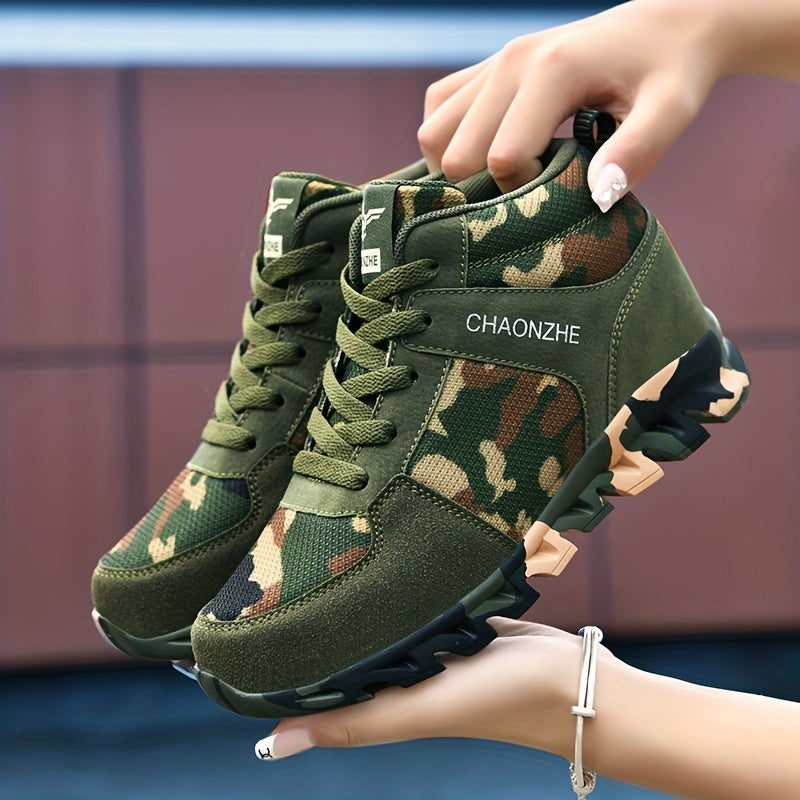 Camo Kicks With Sturdy Soul Shoes Technology by Pretty in Podiatry & Functional Footwear | Also Available in Beautiful Black & Snow White | Fashion, Running & Attention in Abundance