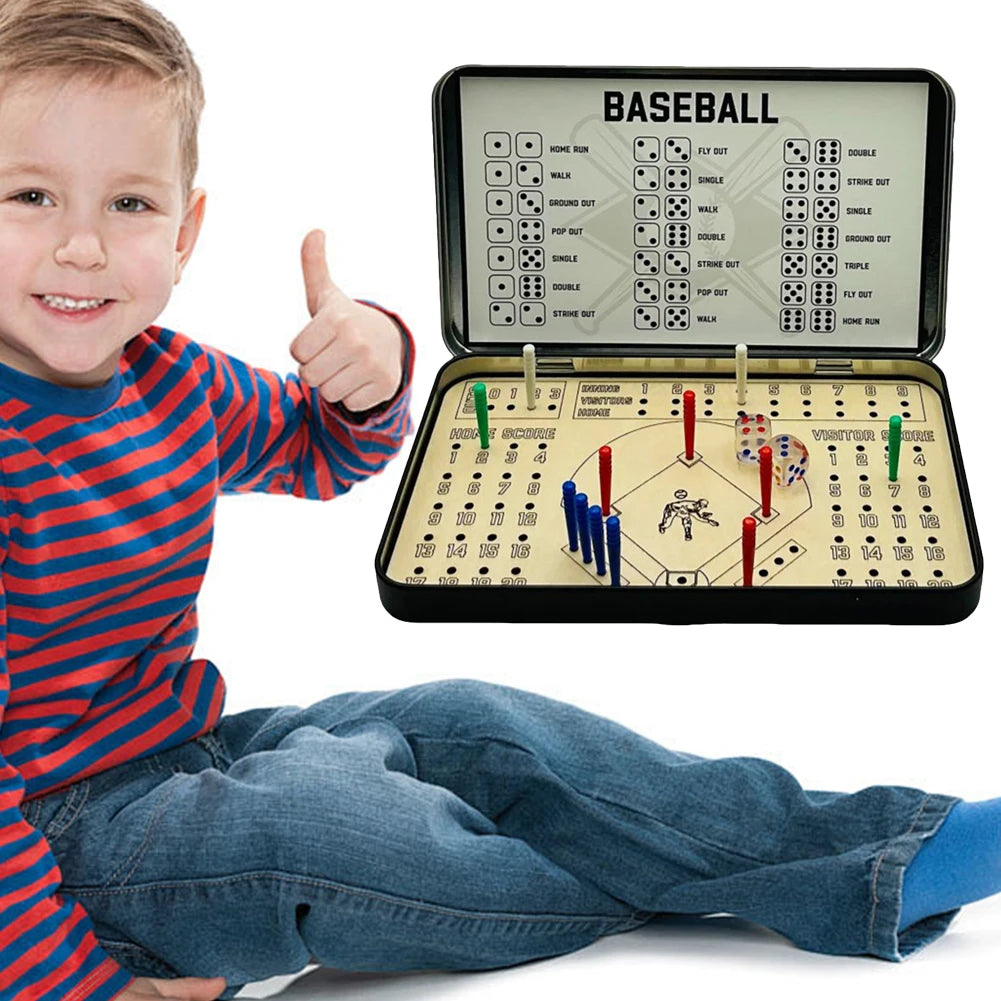 Child with a baseball game set on a white background