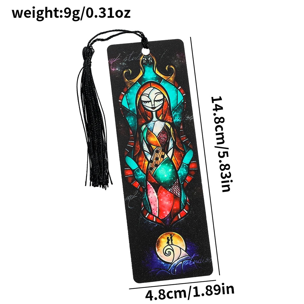 Nightmare Before Christmas Bookmarks with Jack Skellington, Sally, Oogie Boogie & Halloween Town Characters