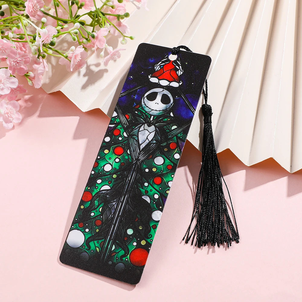 Nightmare Before Christmas Bookmarks with Jack Skellington, Sally, Oogie Boogie & Halloween Town Characters