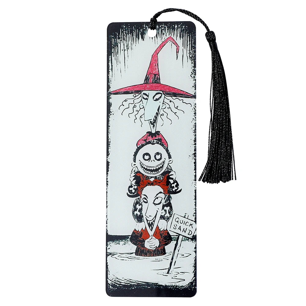 Nightmare Before Christmas Bookmarks with Jack Skellington, Sally, Oogie Boogie & Halloween Town Characters