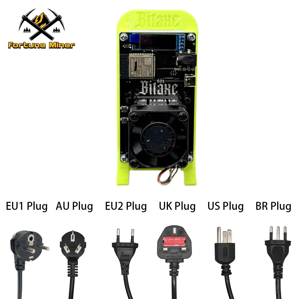 Bitaxe Gamma 601: 1.2 TH/s BTC Solo Lottery Miner with BM1370 ASIC Chip