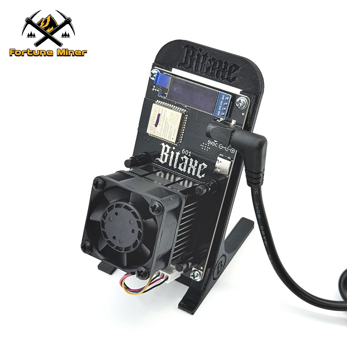 Bitaxe Gamma 601: 1.2 TH/s BTC Solo Lottery Miner with BM1370 ASIC Chip