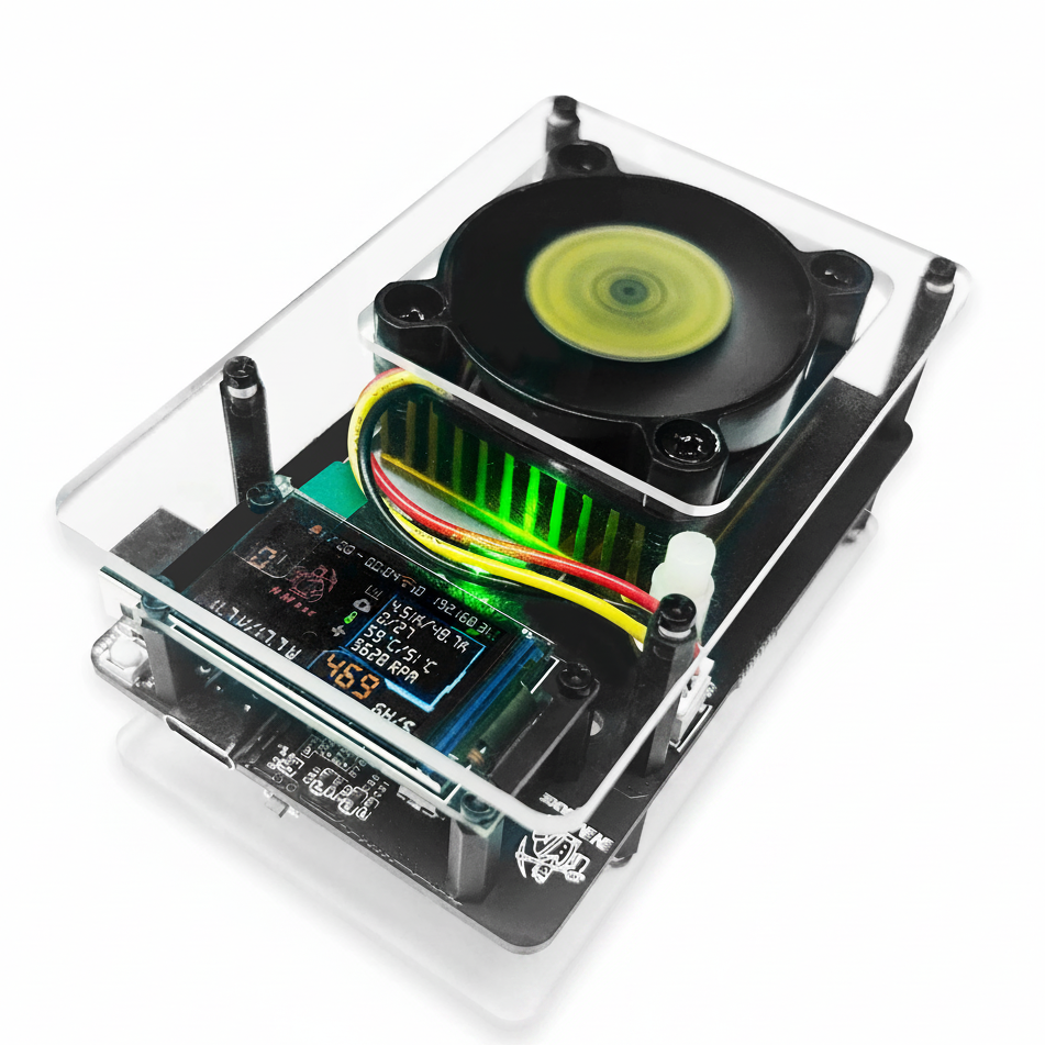 Bitaxe NMAxe 500GH/s BM1366 ASIC | Professional Solo Mining Hardware