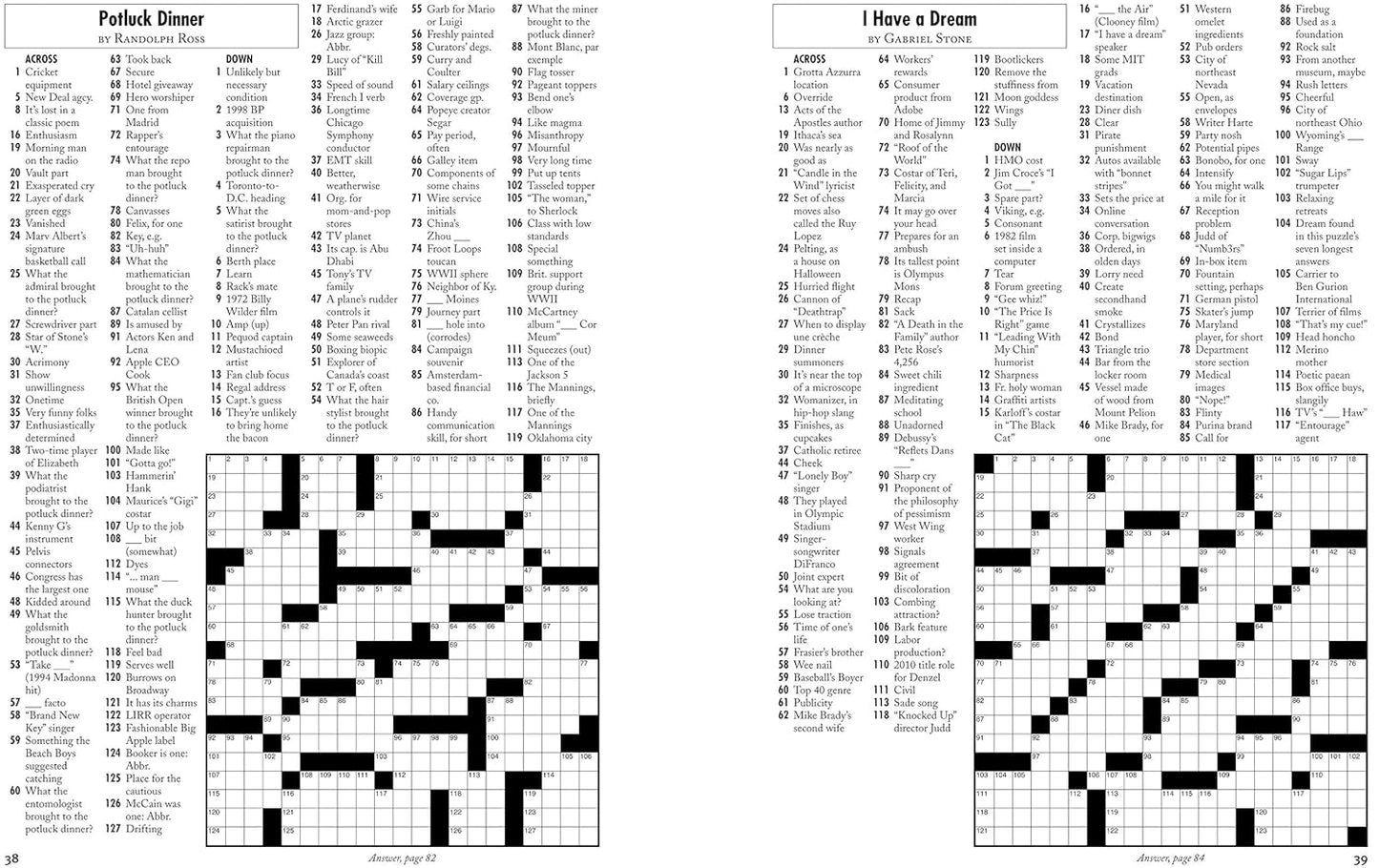 Blue-Chip Sunday Crosswords by The Wall Street Journal
