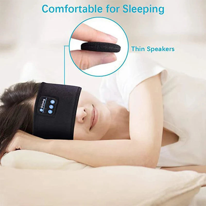 Bluetooth Headband – Wireless Sleep Headphones for Running, Sports & Travel