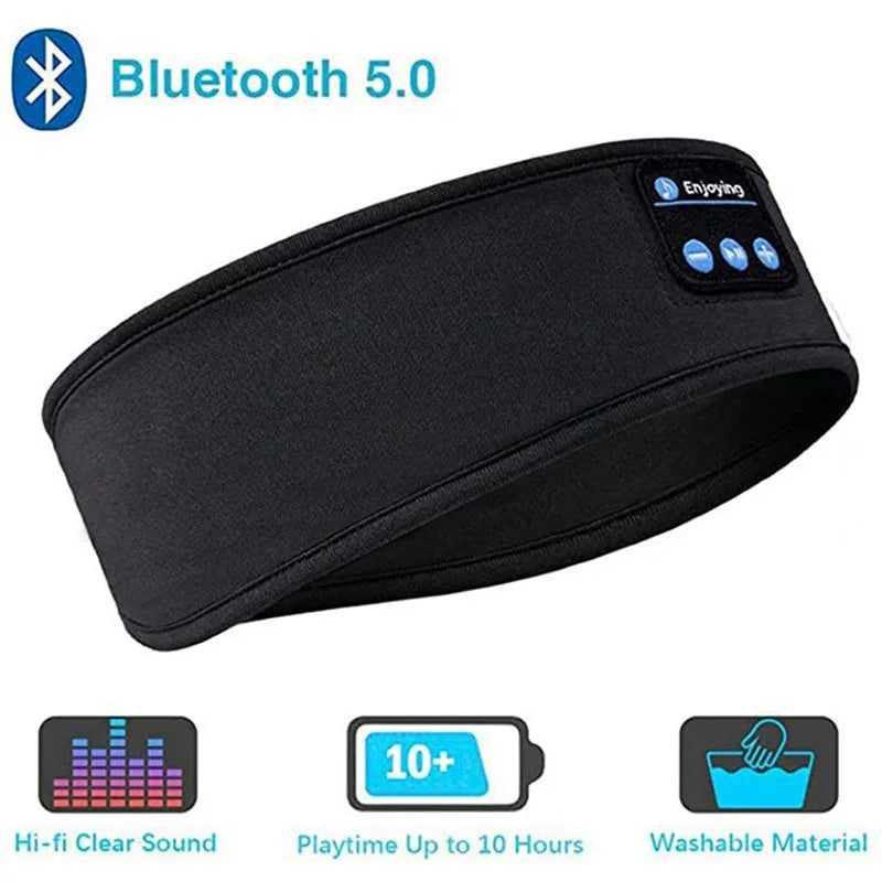 Bluetooth Headband – Wireless Sleep Headphones for Running, Sports & Travel