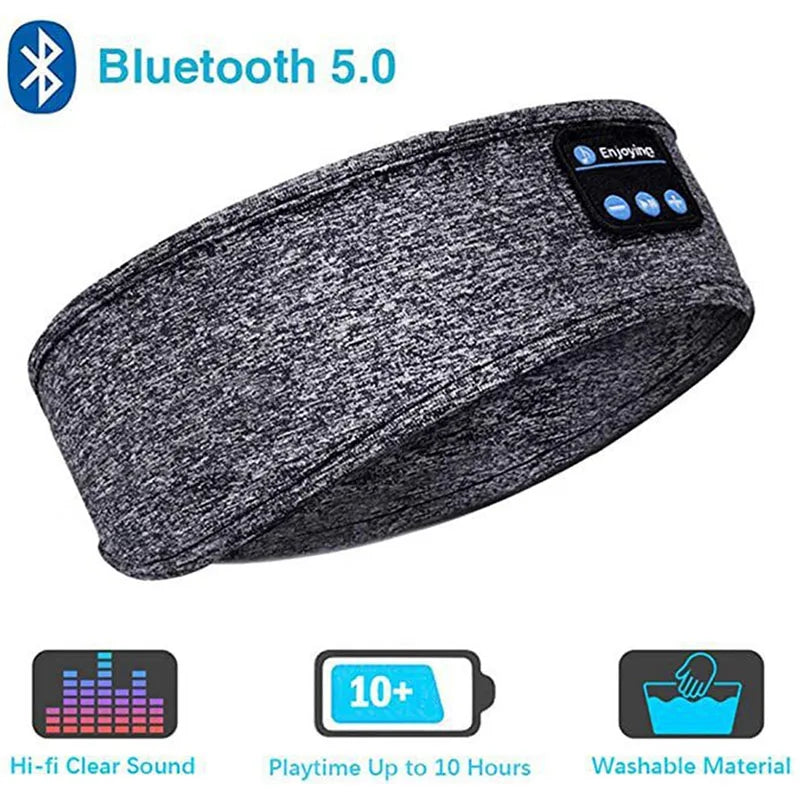 Bluetooth Headband – Wireless Sleep Headphones for Running, Sports & Travel