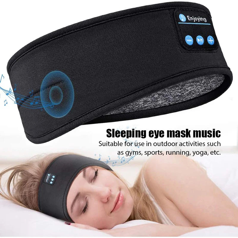 Bluetooth Headband – Wireless Sleep Headphones for Running, Sports & Travel