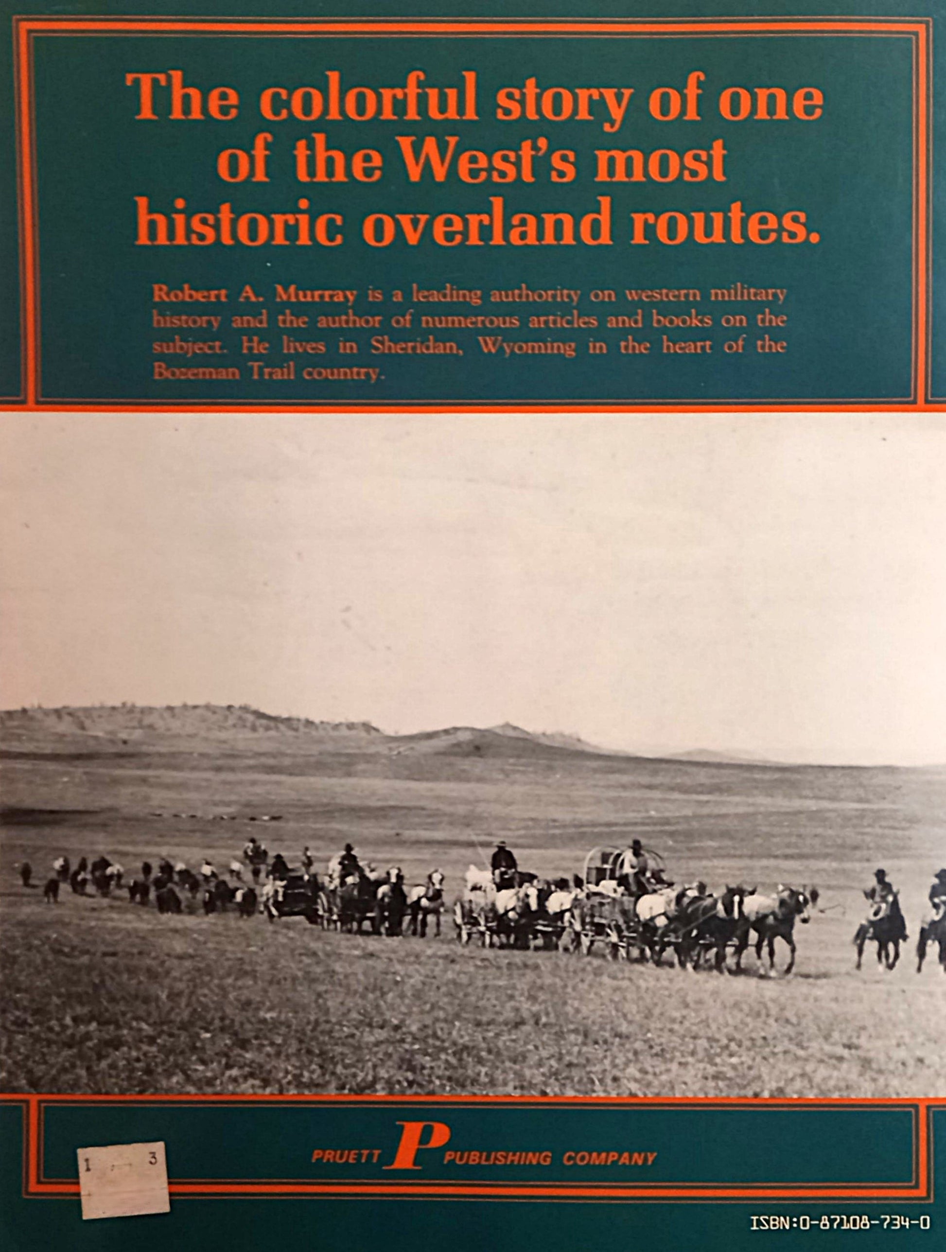 Book back cover of 'The Bozeman Trail' by Robert A. Murray