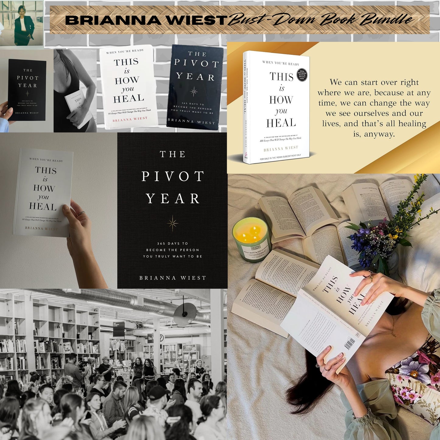 Brianna Wiest Book Bundle