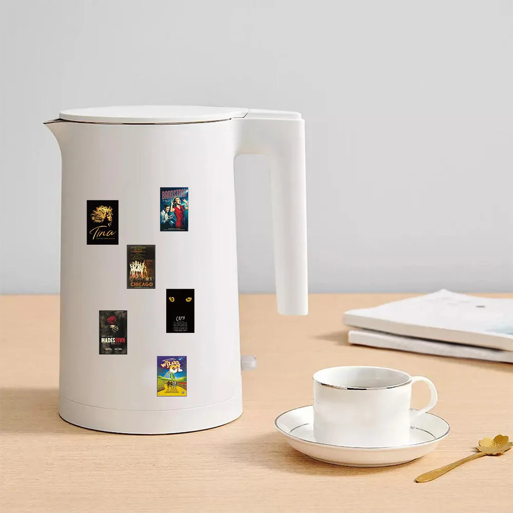 Broadway Musical Sticker Sets | Stage Sensations Theater Stickers & Decal Bundles