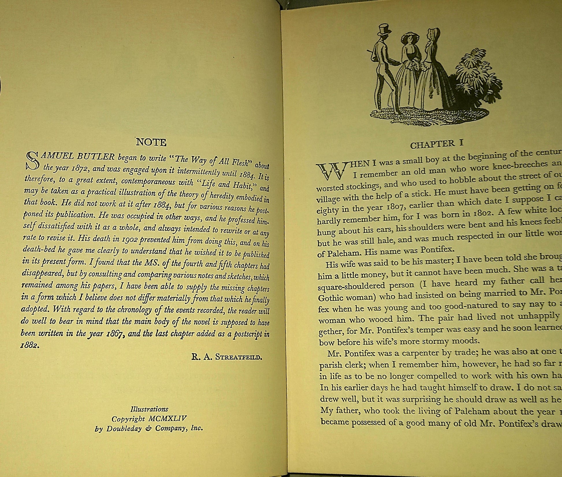 The Way of All Flesh by Samuel Butler