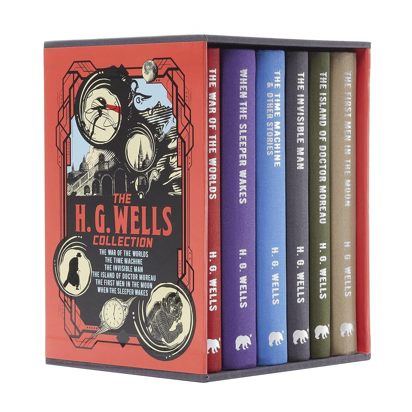 H.G. Wells Collection: Deluxe 6-Book Box Set