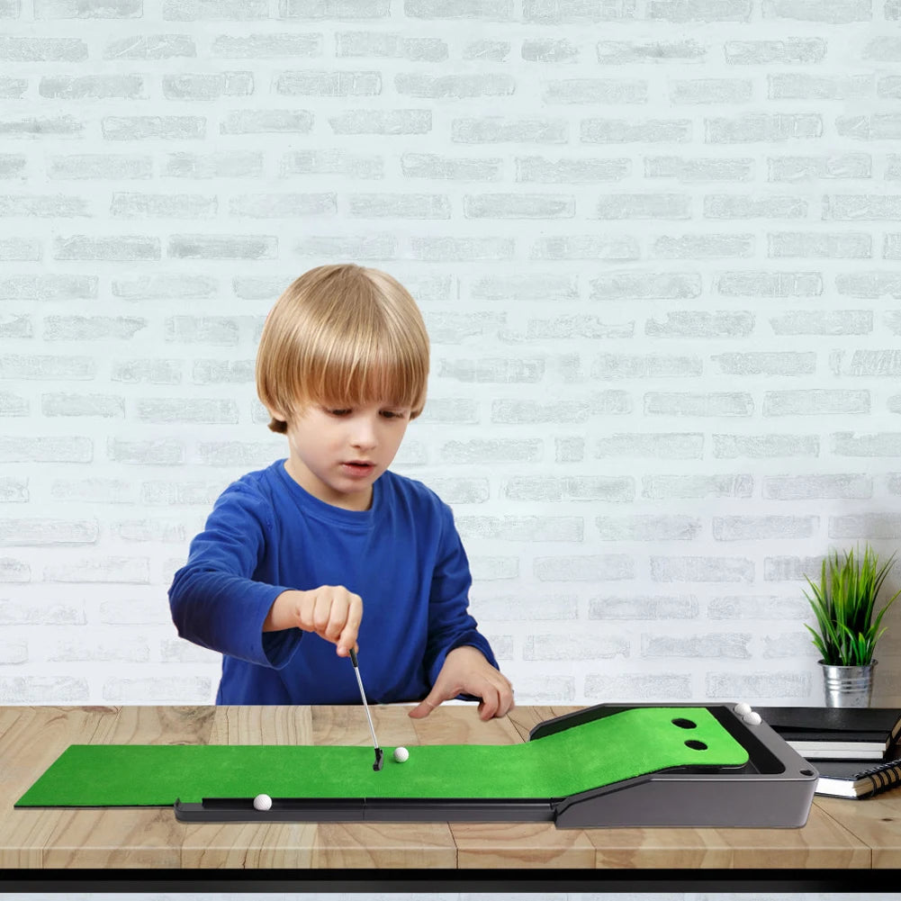 Desktop Golf Indoor Practice Putting Green for Office Zen Golfers