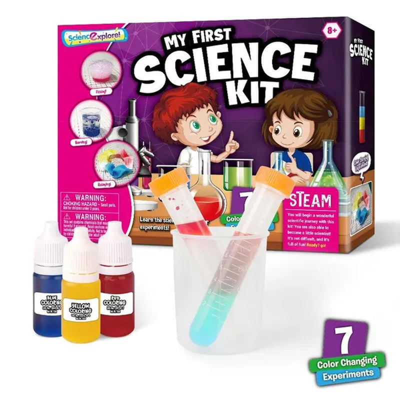 My First Science Kit by ScienceExplorer! Small Science-Experiment Set