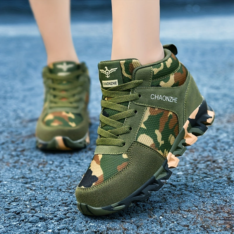 Camo Kicks With Sturdy Soul Shoes Technology by Pretty in Podiatry & Functional Footwear | Also Available in Beautiful Black & Snow White | Fashion, Running & Attention in Abundance