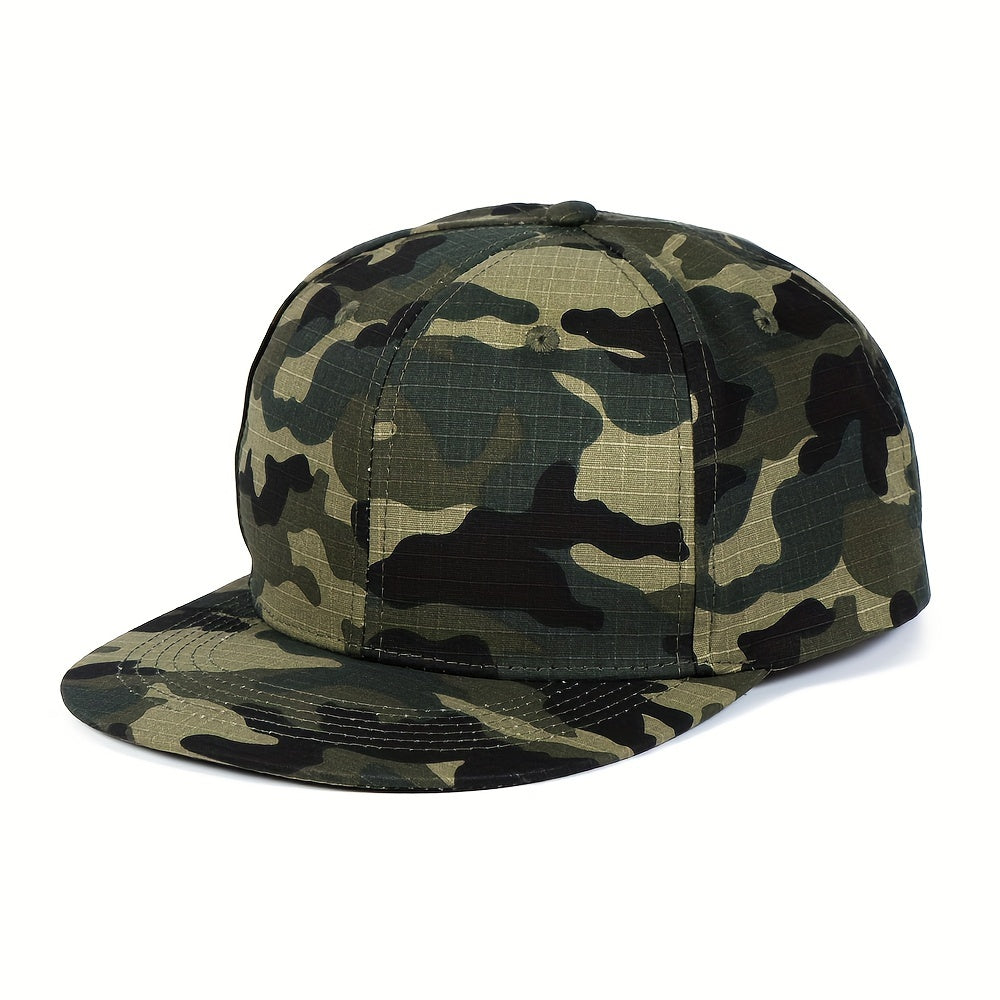 Camouflage Snapback Hat – Urban, Ocean, Army, Jungle, Snow & Python Camo Flat Brim Caps