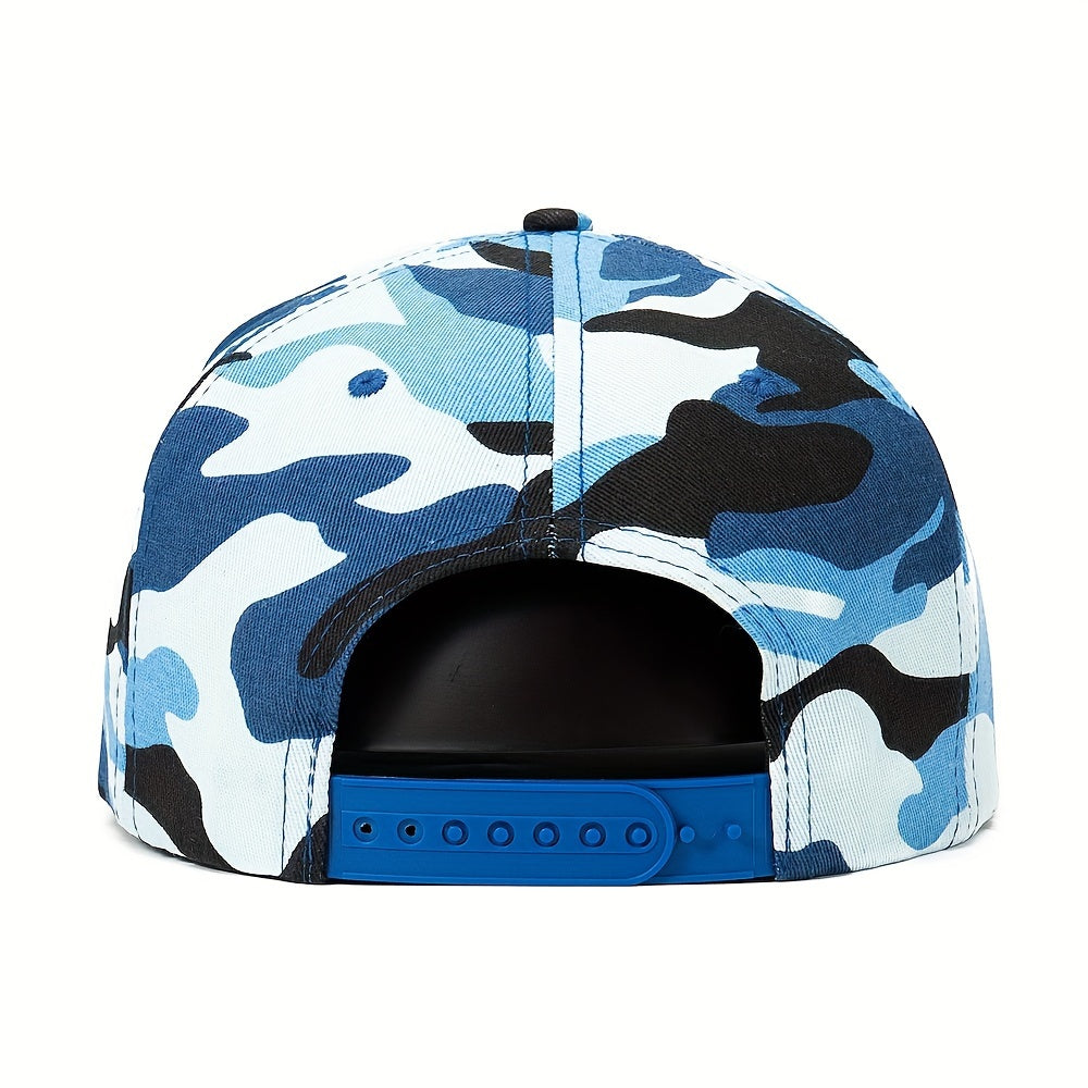 Camouflage Snapback Hat – Urban, Ocean, Army, Jungle, Snow & Python Camo Flat Brim Caps