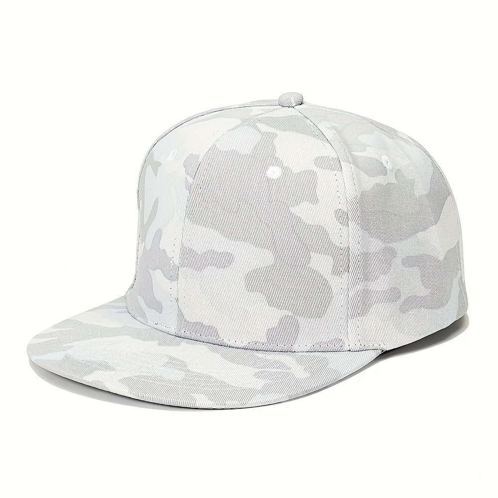 Camouflage Snapback Hat – Urban, Ocean, Army, Jungle, Snow & Python Camo Flat Brim Caps