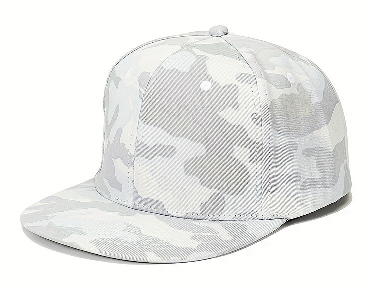Camouflage Snapback Hat – Urban, Ocean, Army, Jungle, Snow & Python Camo Flat Brim Caps
