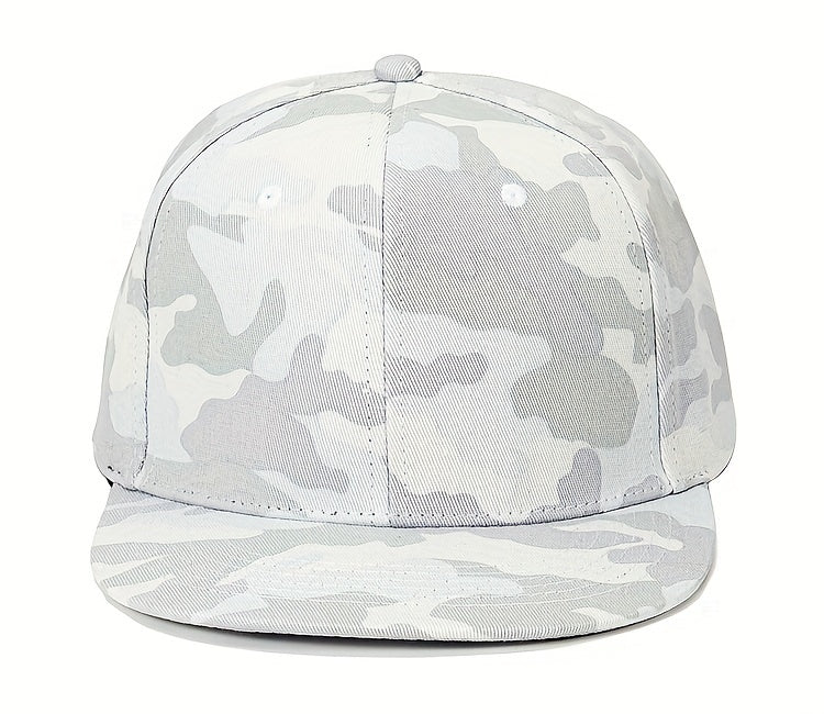 Camouflage Snapback Hat – Urban, Ocean, Army, Jungle, Snow & Python Camo Flat Brim Caps