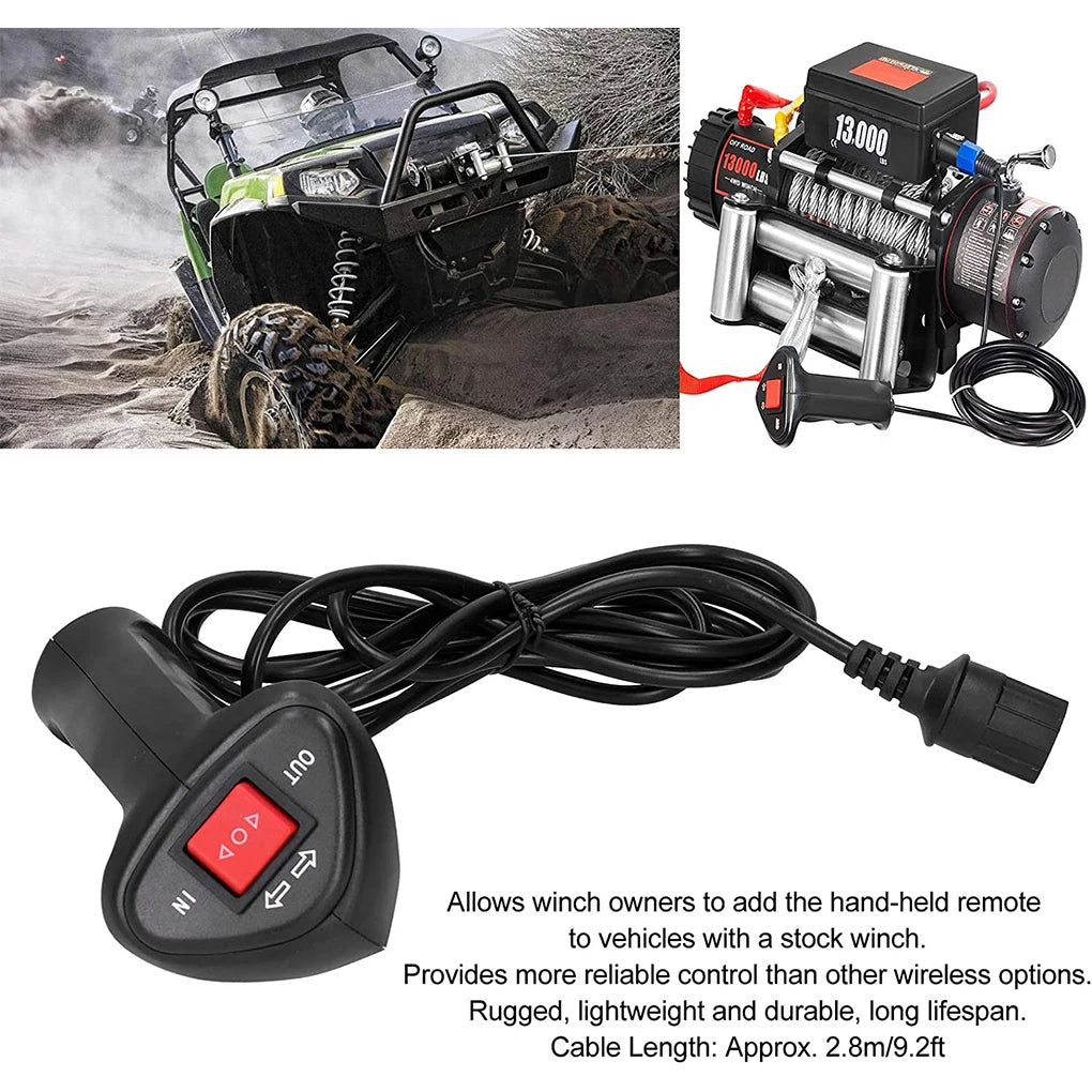 Car Winch Remote Controller Modification Kit Control Switch