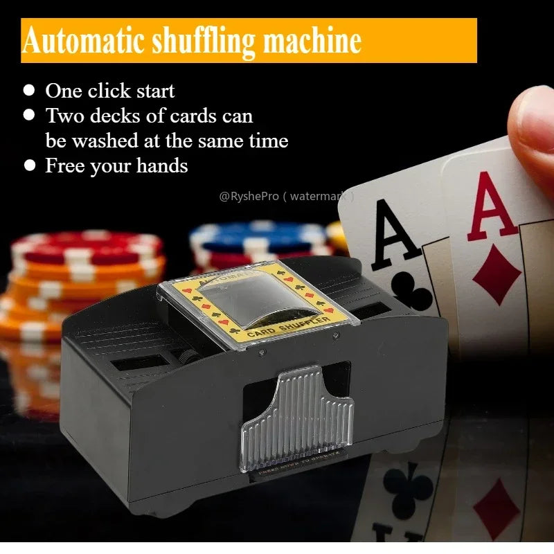 Casino Cards Shuffle Sidekick | Automatic Playing Card Shuffling Machine