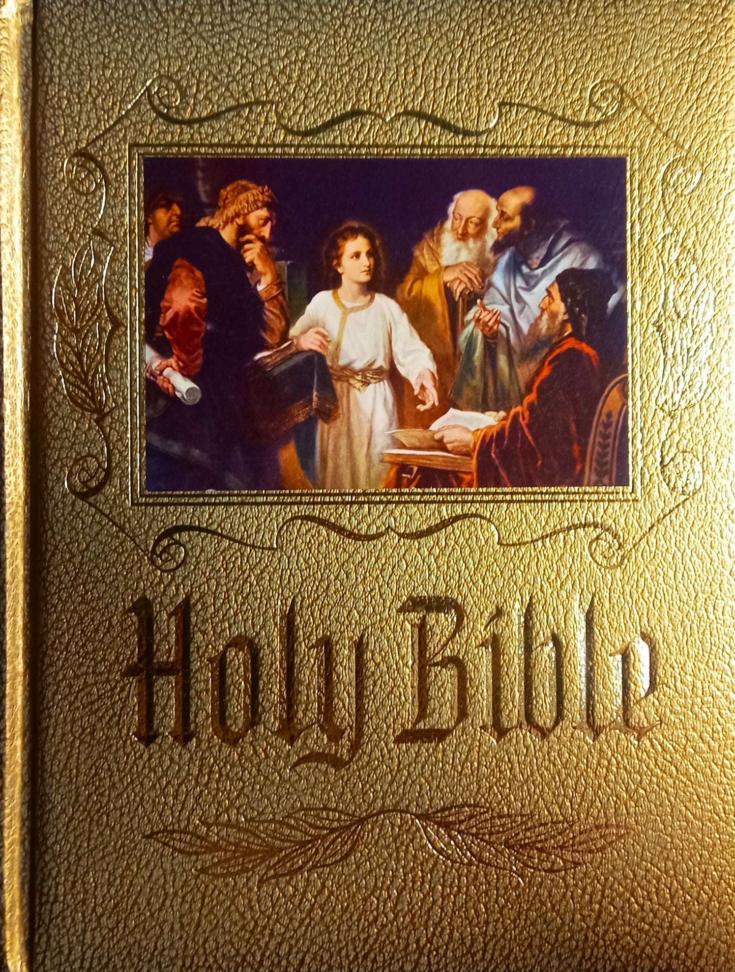 Catholic New American Bible: Pope Paul VI and The Vatican [Gold Heirloom Edition] Special Edition Bible