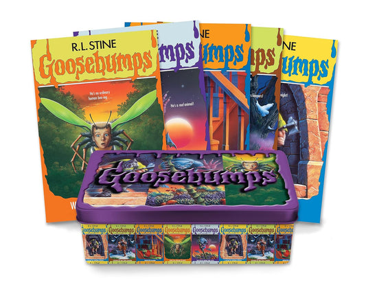 Goosebumps Throwback Books 25th Anniversary Retro Book Box Set by R.L. Stine