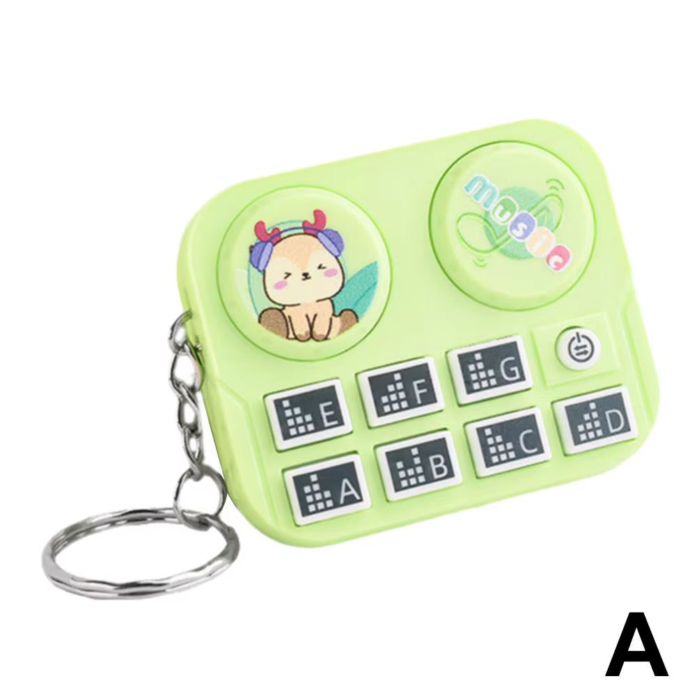 DJ Horn Keychain + Fun Sound Buttons by Real Rave & Cool Keychains