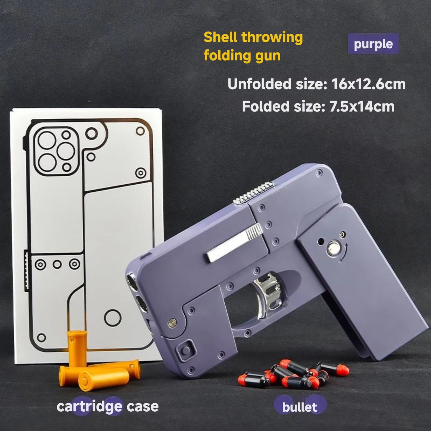 StealthCall Fun Gun Phone Decoy Foam Shooter 