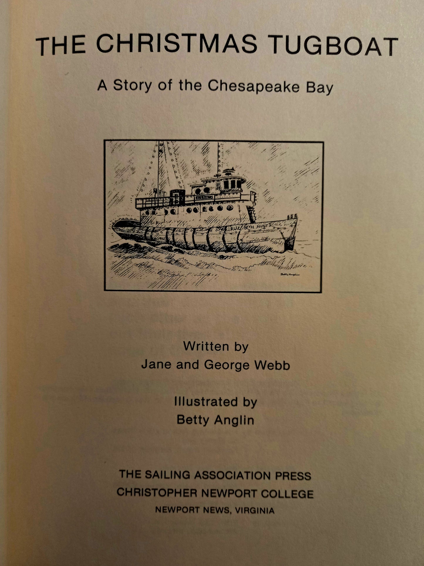 The Christmas Tugboat: A Story Of The Chesapeake Bay by George & Jane Webb