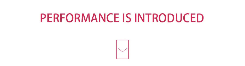 Printer scanner promo with text 'PERFORMANCE IS INTRODUCED' in red on a white background