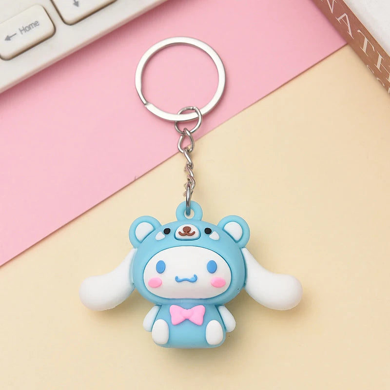 Sanrio Hello Kitty & Kuromi Keychains | Cute Kawaii My Melody & Cinnamoroll Gifts