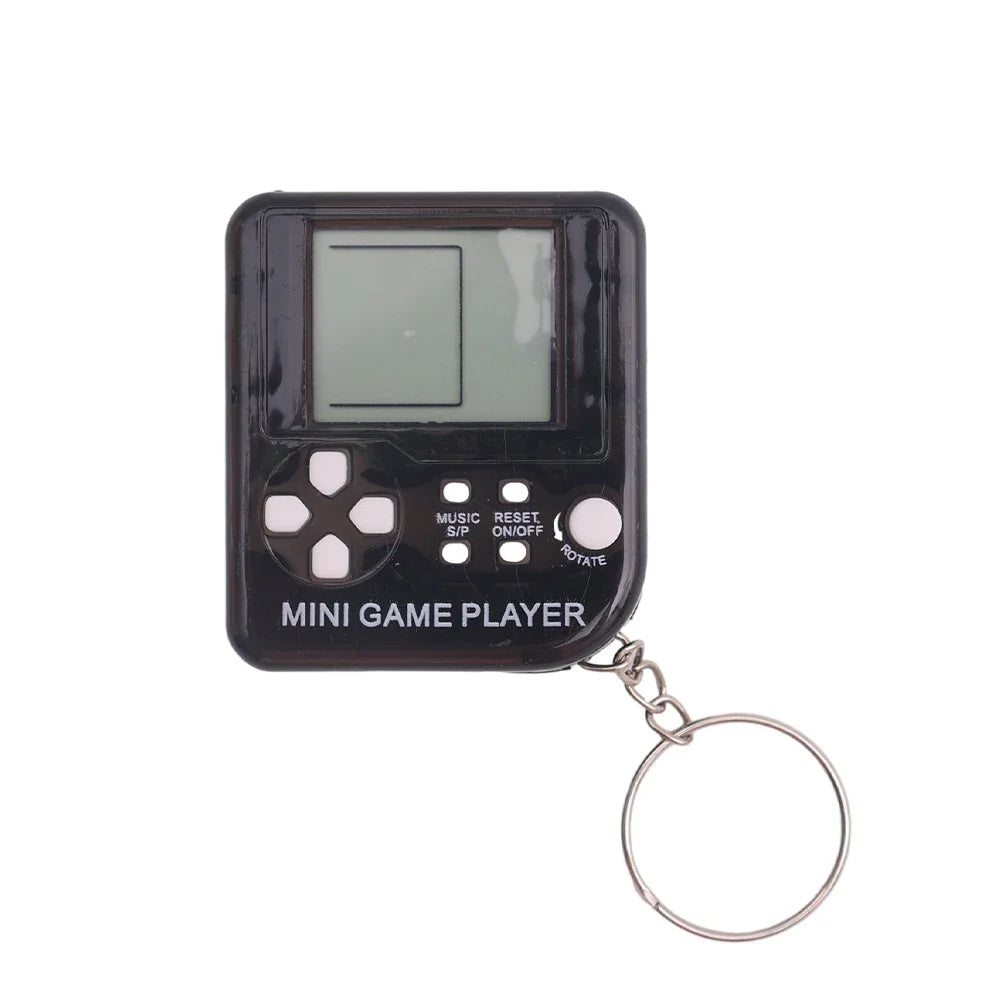 Classic Video Game Keychains (26) Mini Handheld Games on One Super Gaming Keychain
