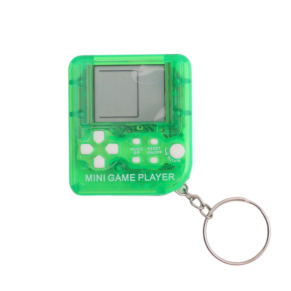 Classic Video Game Keychains (26) Mini Handheld Games on One Super Gaming Keychain