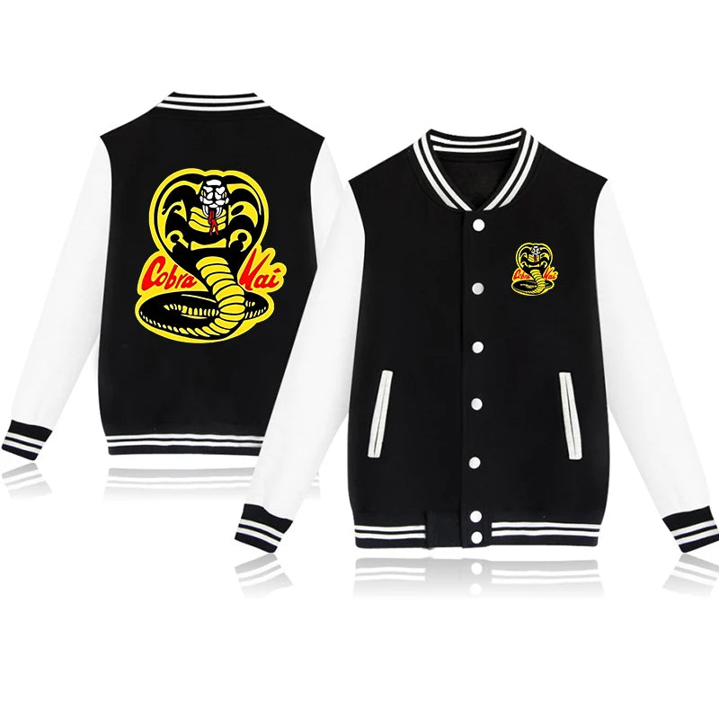 Cobra Kai Netflix show Karate Kid varsity jacket