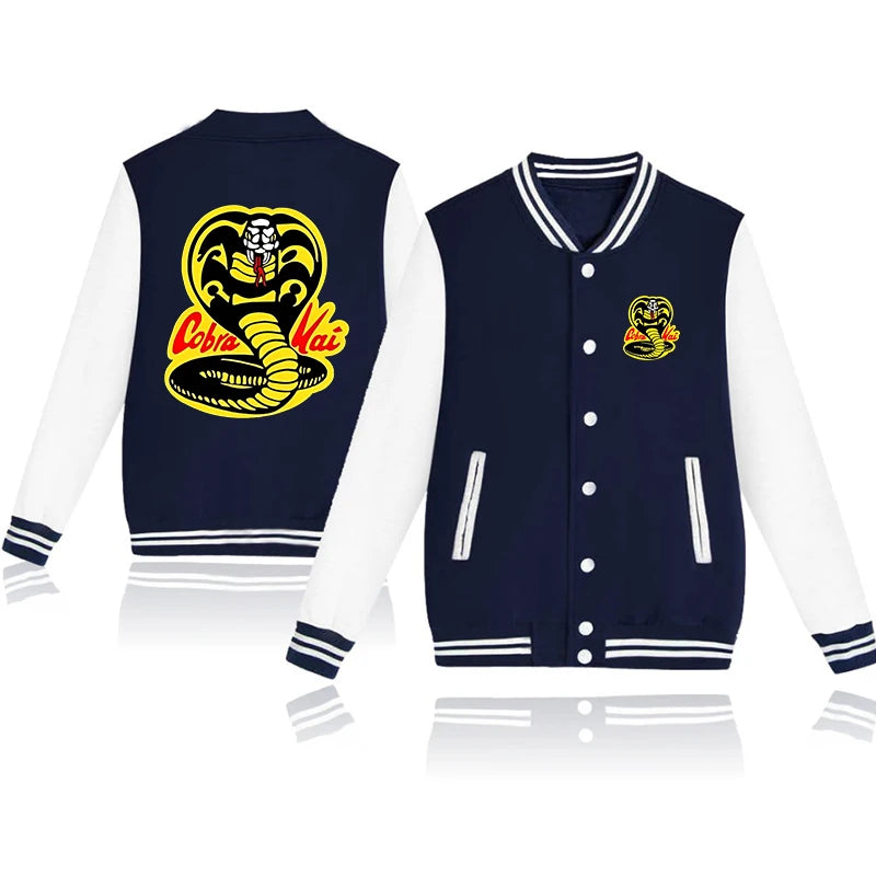 Cobra Kai Netflix show Karate Kid varsity jacket