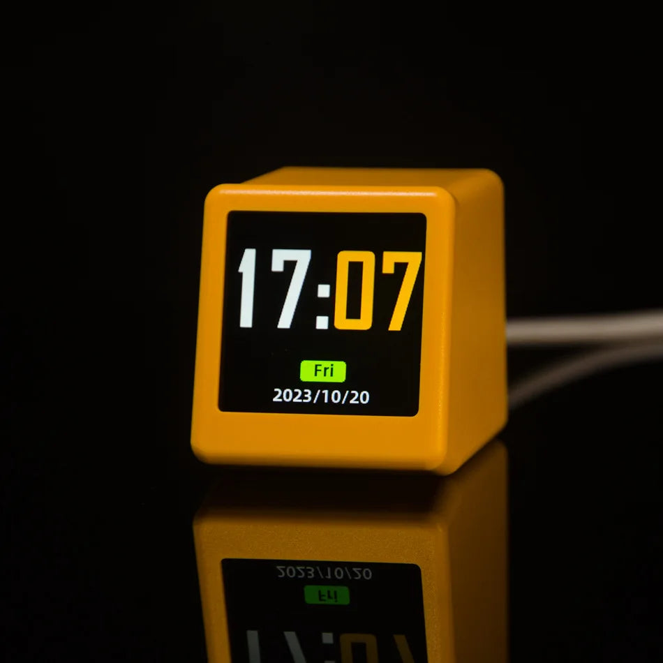 Cryptocurrency Clock – Desktop Bitcoin (BTC), Ethereum (ETH) & Dogecoin (DOGE) Price Tracker + Weather Clock