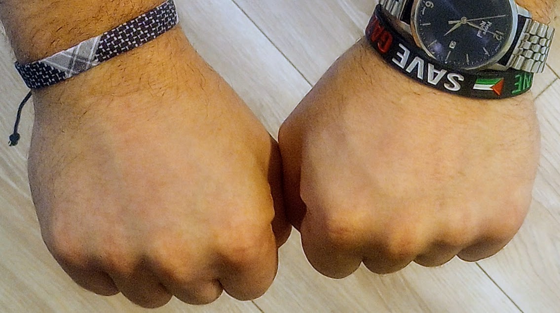 Tatreez Palestinian Keffiyeh Woven Bracelet | Unisex Cotton Cultural Tatriz Design
