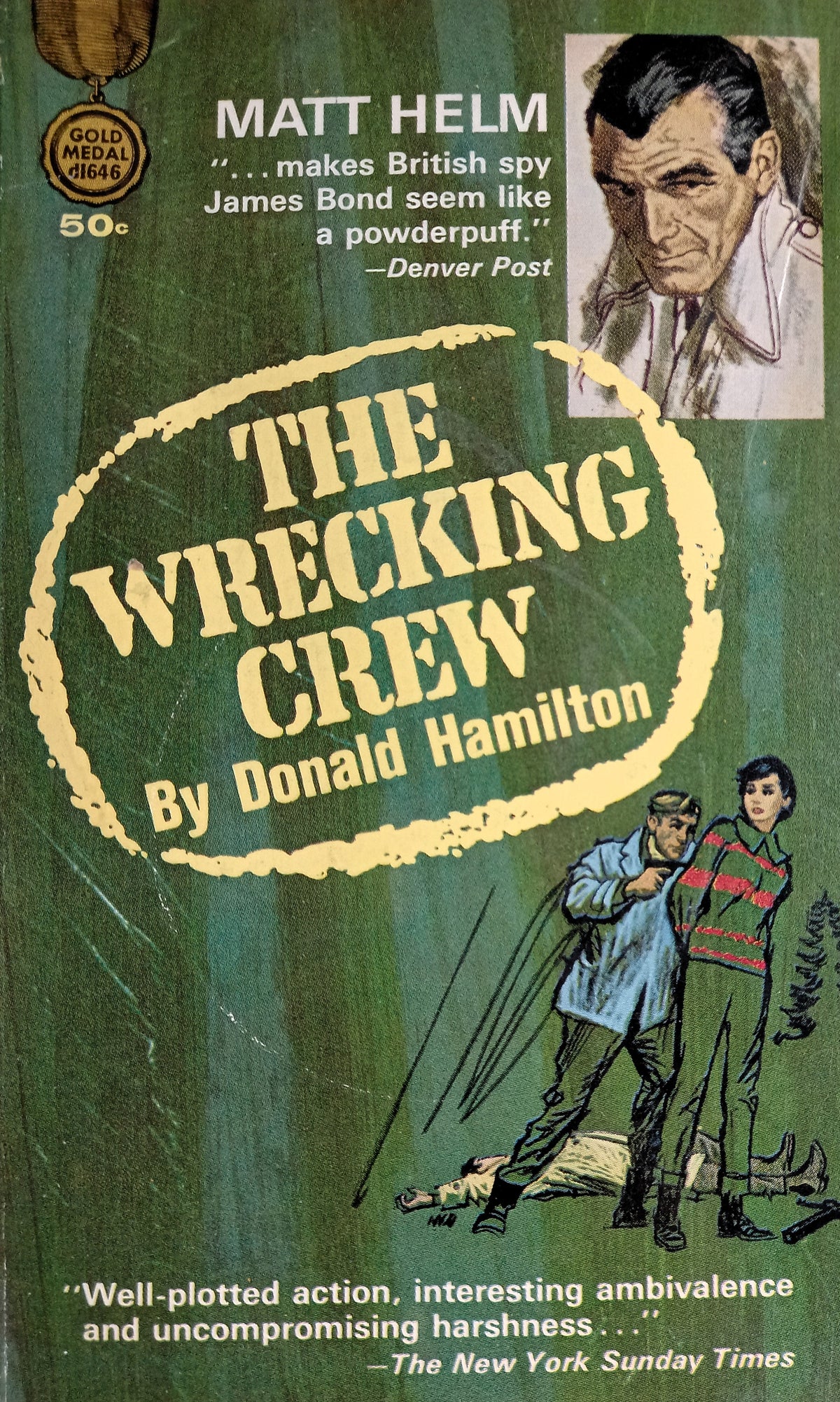 Wrecking Machine Books The Wrecking Crew: A Matt Helm Spy-Thriller Book by Donald Hamilton ...