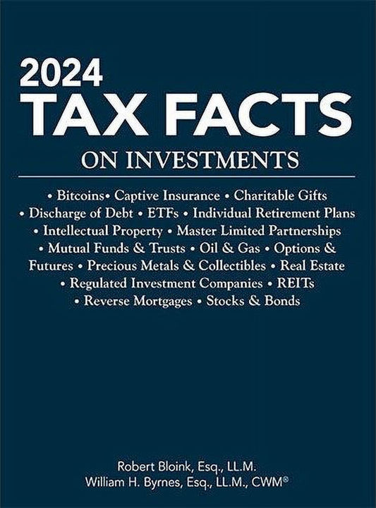 2024 Tax Facts on Investments (Paperback)