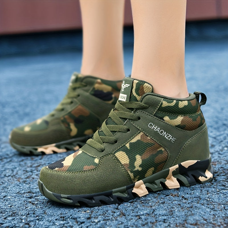 Camo Kicks With Sturdy Soul Shoes Technology by Pretty in Podiatry & Functional Footwear | Also Available in Beautiful Black & Snow White | Fashion, Running & Attention in Abundance