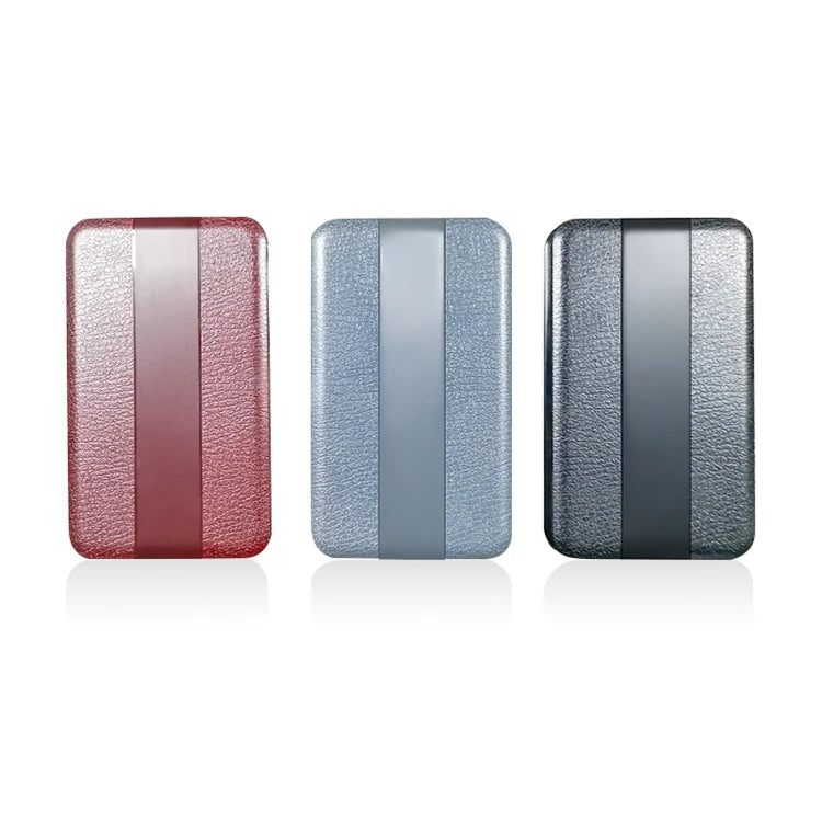 Three rectangular digital scales with textured surfaces on a white background