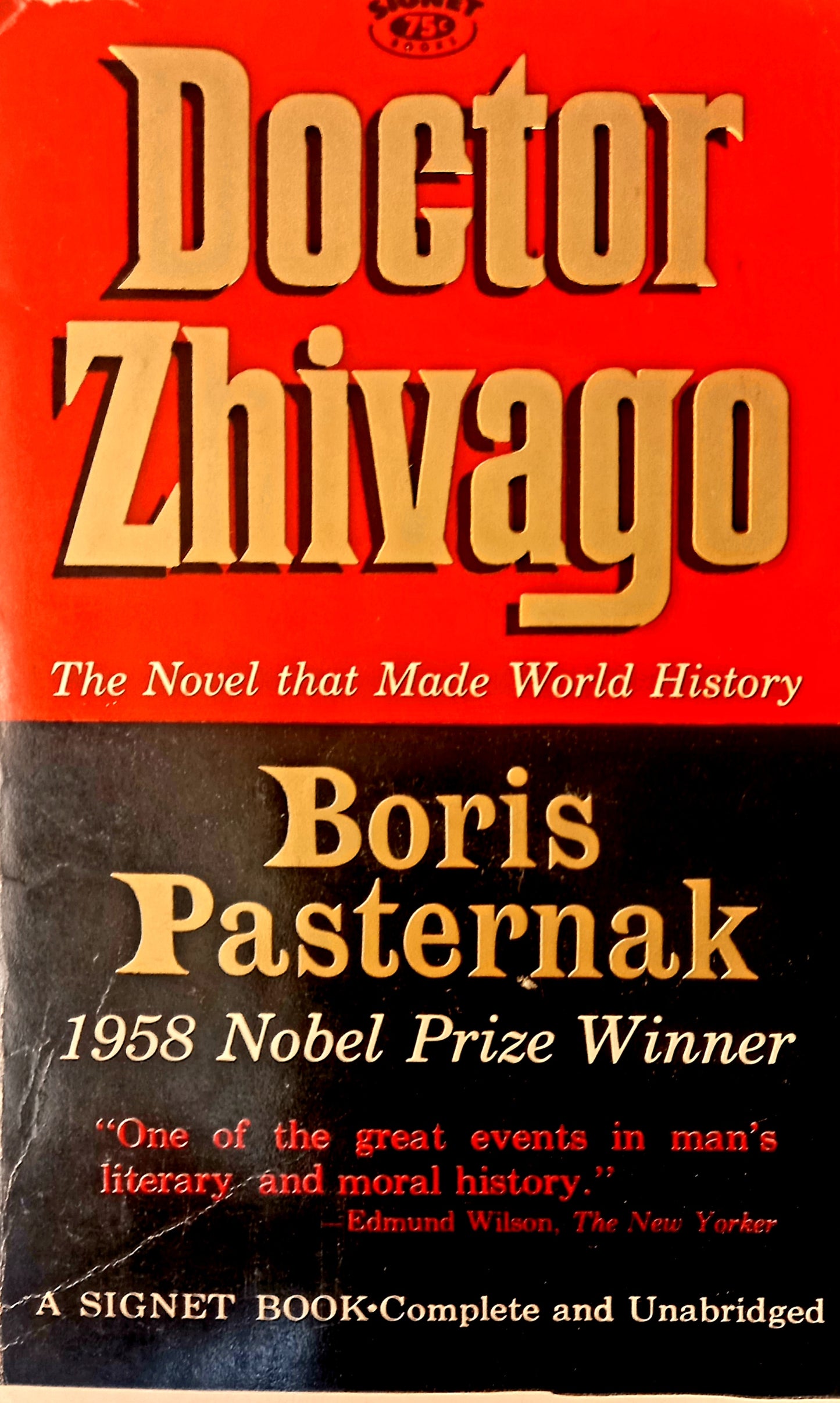 Doctor Zhivago by Boris Pasternak