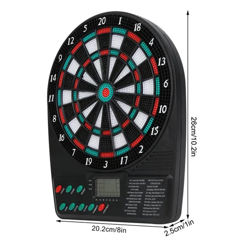 Dart-o-Matic Electronic Dartboard Home Dart Game With LCD Scorekeeping